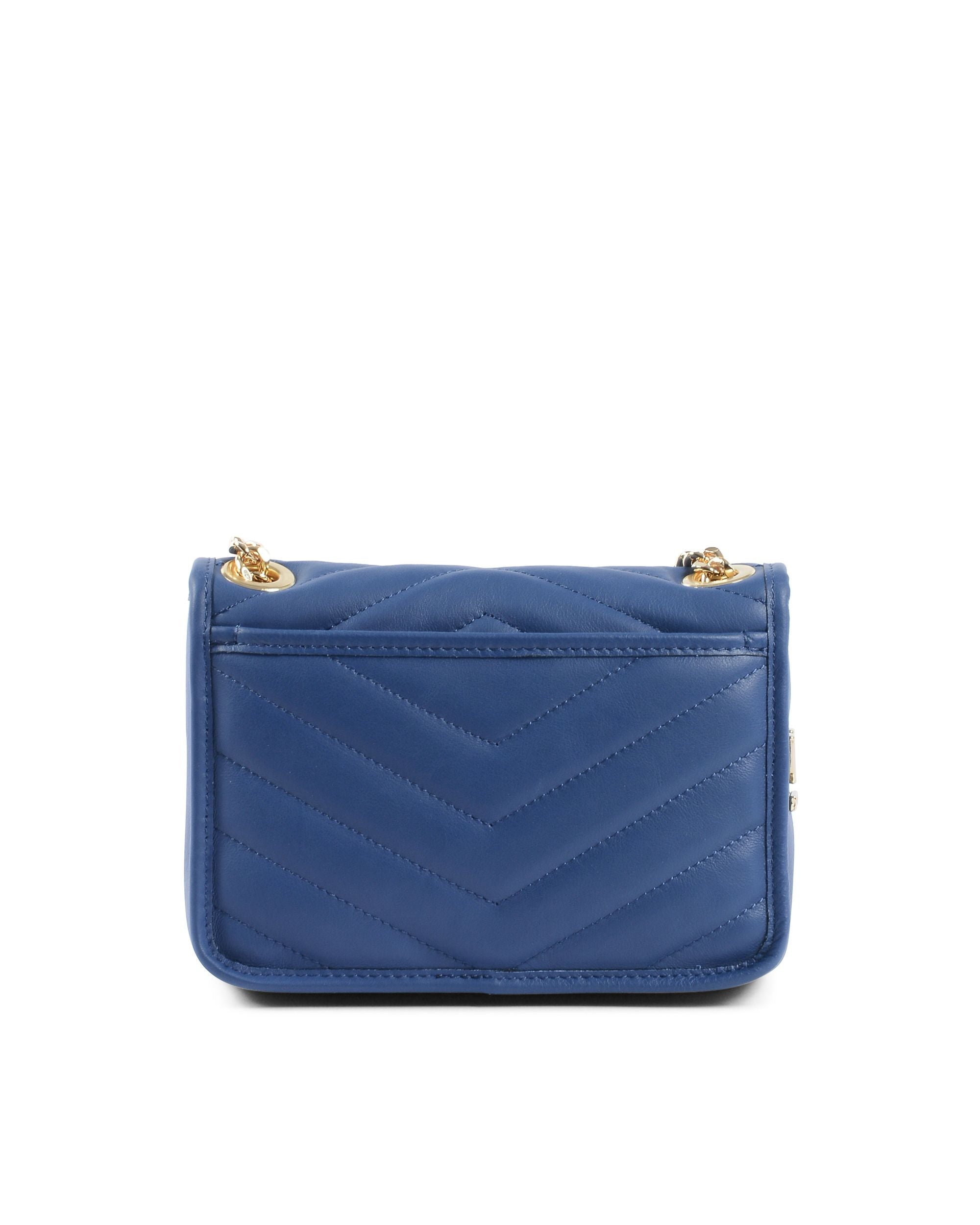 Borsa Donna V Italia Blu 10507 SAUVAGE BLUETTE
