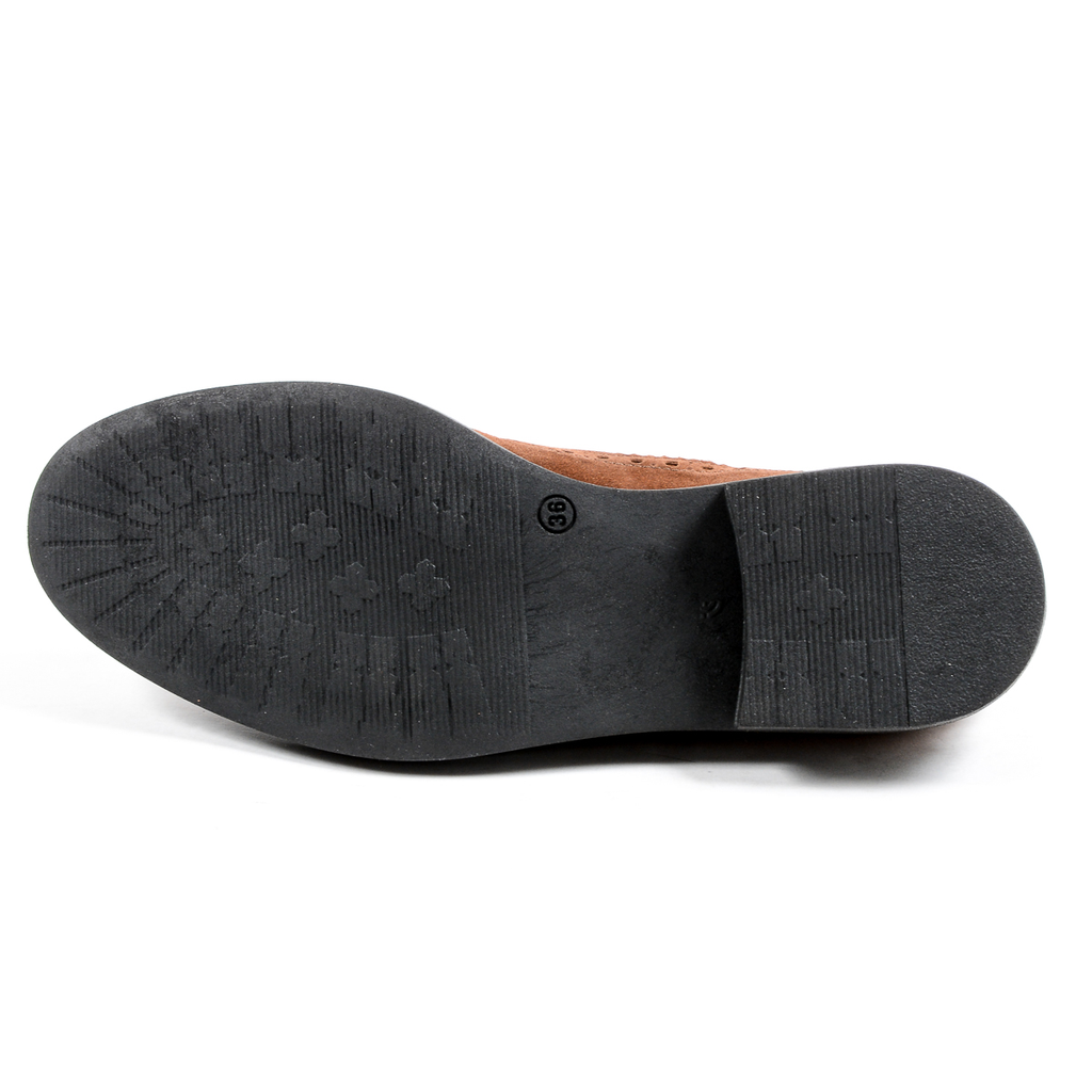 V 1969 Italia Scarpa stringata da donna marrone TRENTO