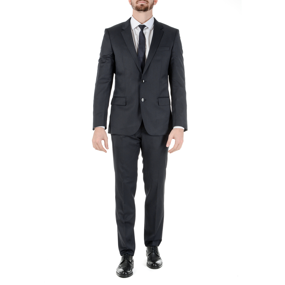 Abito da uomo Hugo Boss blu scuro, GRANDE GENIO