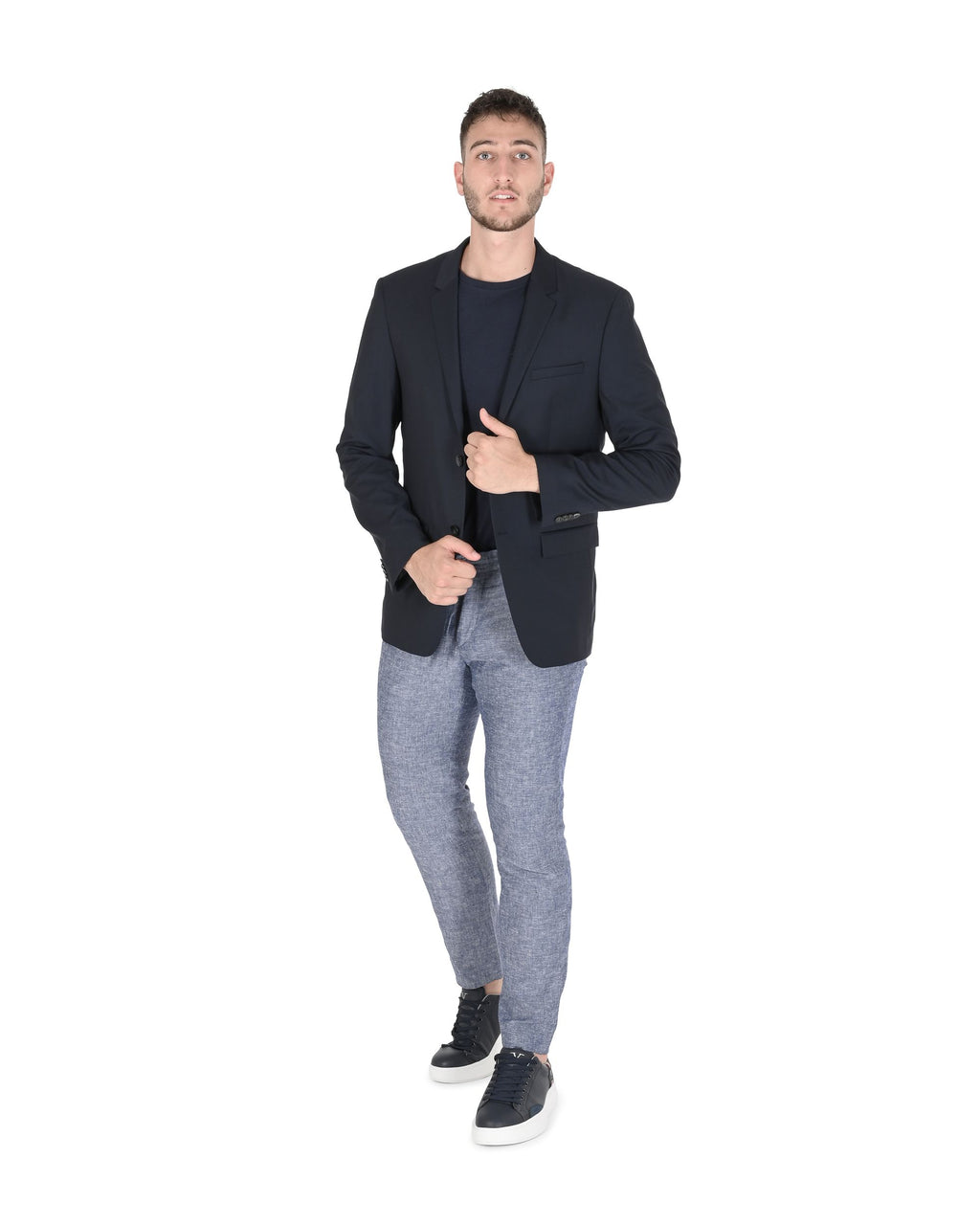 Calvin Klein Blazer da uomo blu K1EK101789478