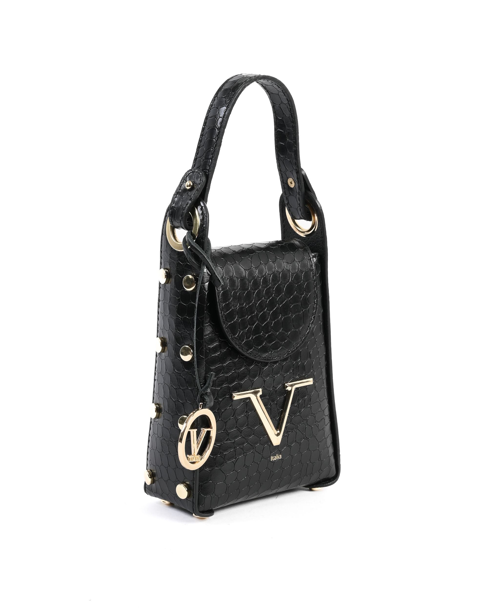 V Italia Borsa Mini Donna Nera V16-COC-BLK
