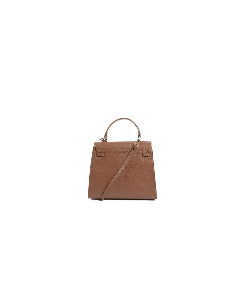 Borsa a mano da donna V Italia Marrone BG12010 DOLLARO CUOIO SCURO
