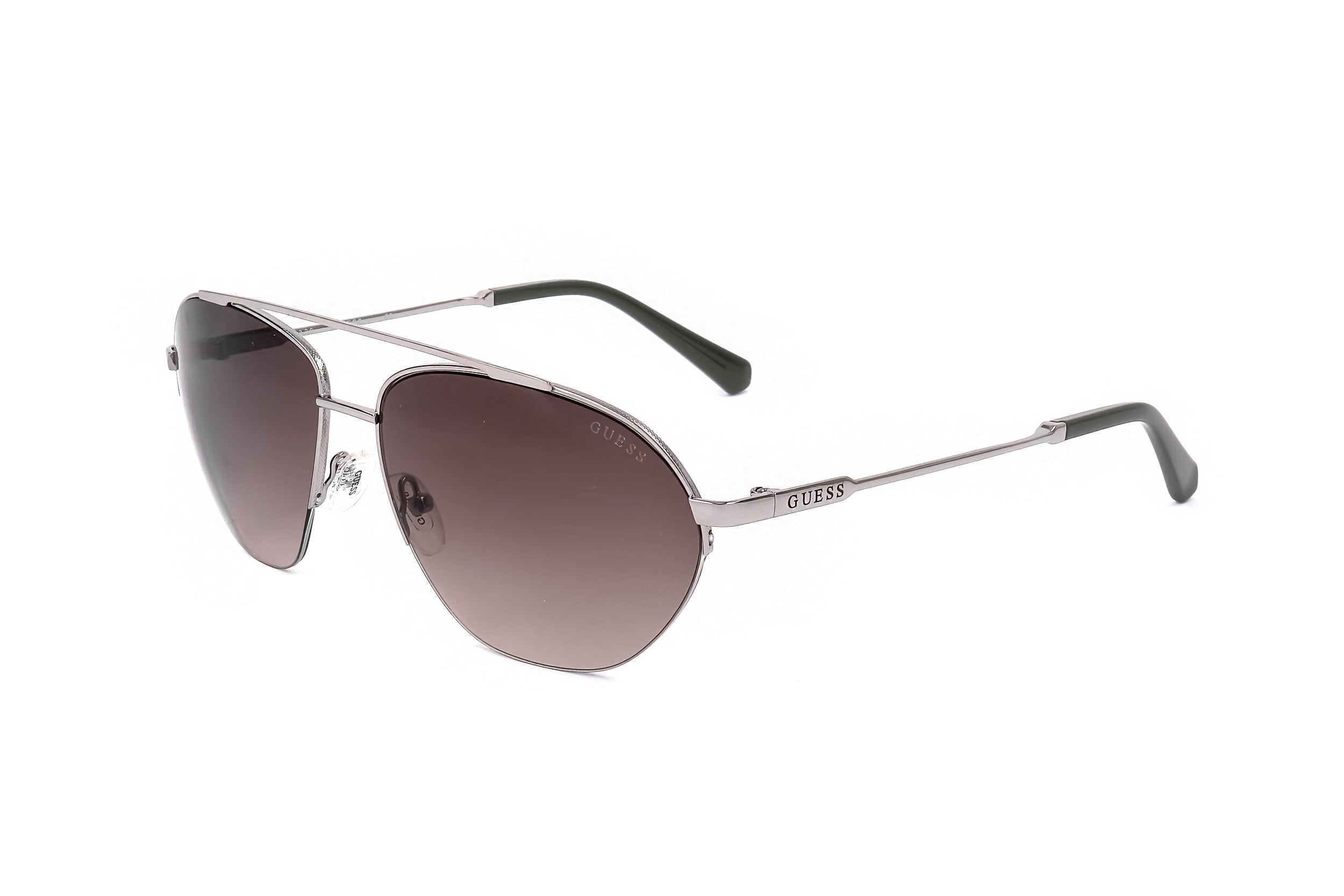 Occhiali da sole da uomo Guess GU00010 08F 61 15 140 SHINY GUNMETAL
