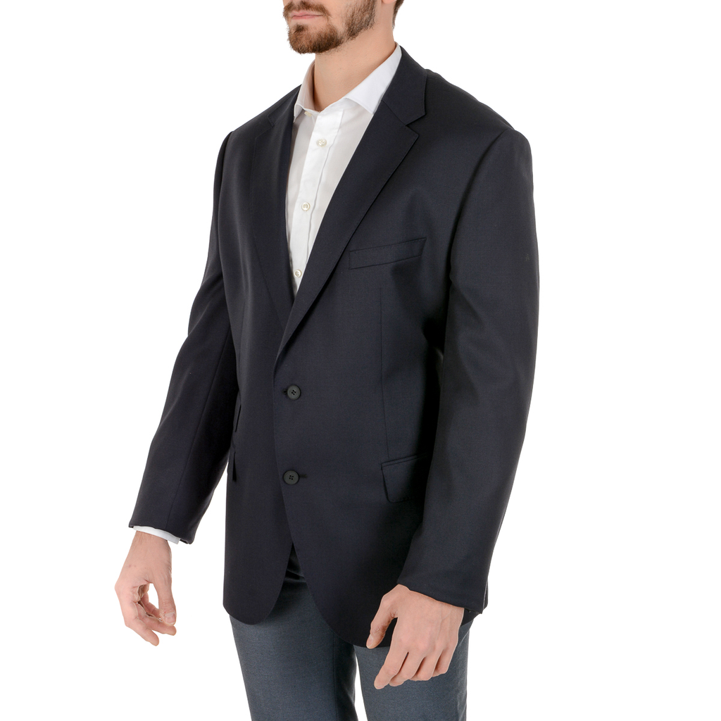 Giacca da uomo Hugo Boss a maniche lunghe blu scuro JET