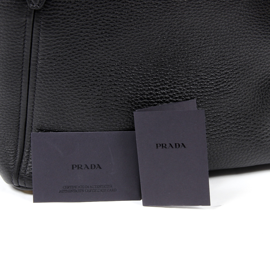 Borsa a mano Prada da donna 1BG113 UWL F0002 NERO VIT DAINO