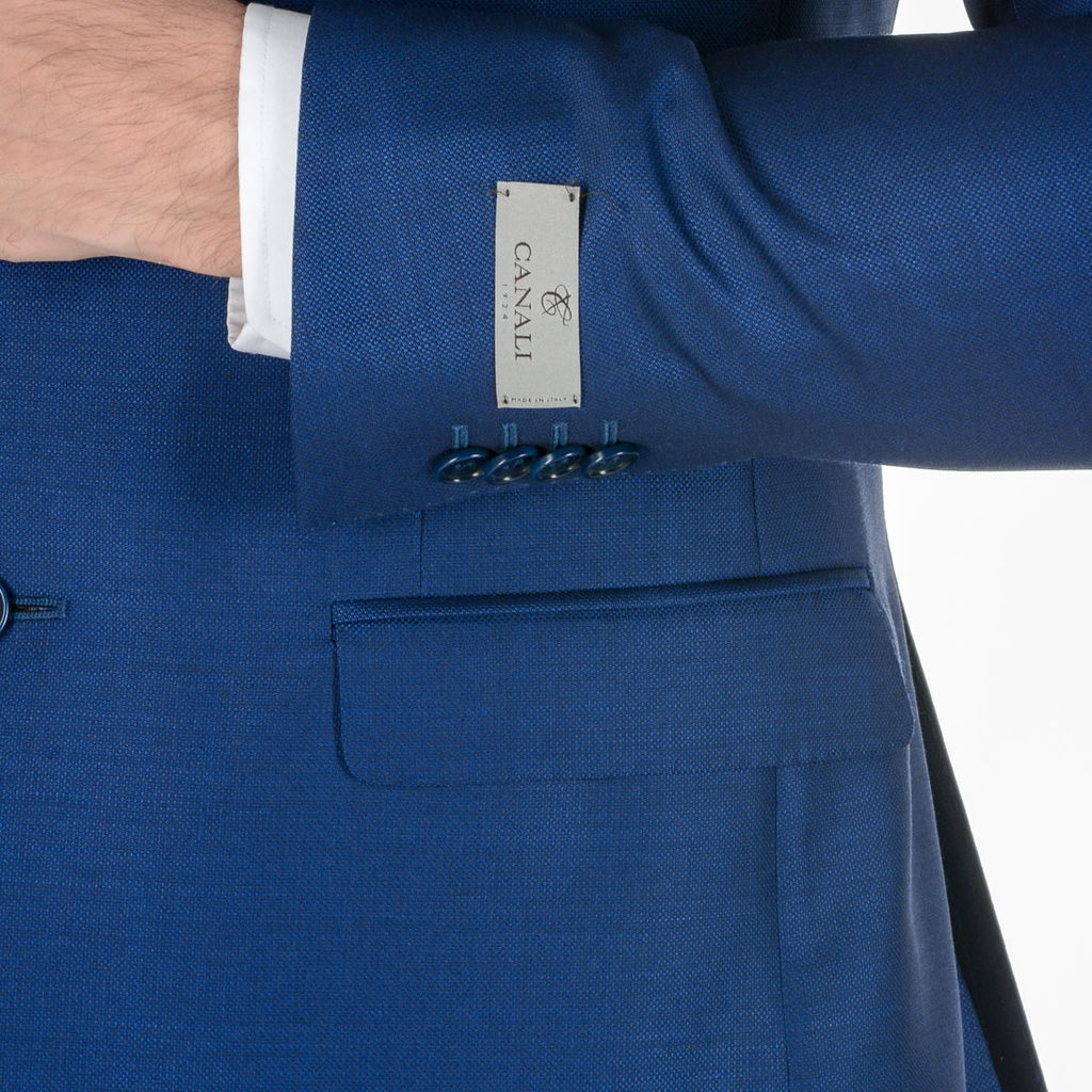 Abito da uomo Canali maniche lunghe blu