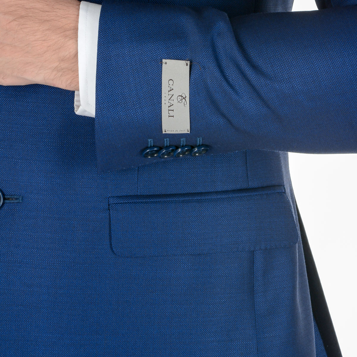 Abito da uomo Canali maniche lunghe blu