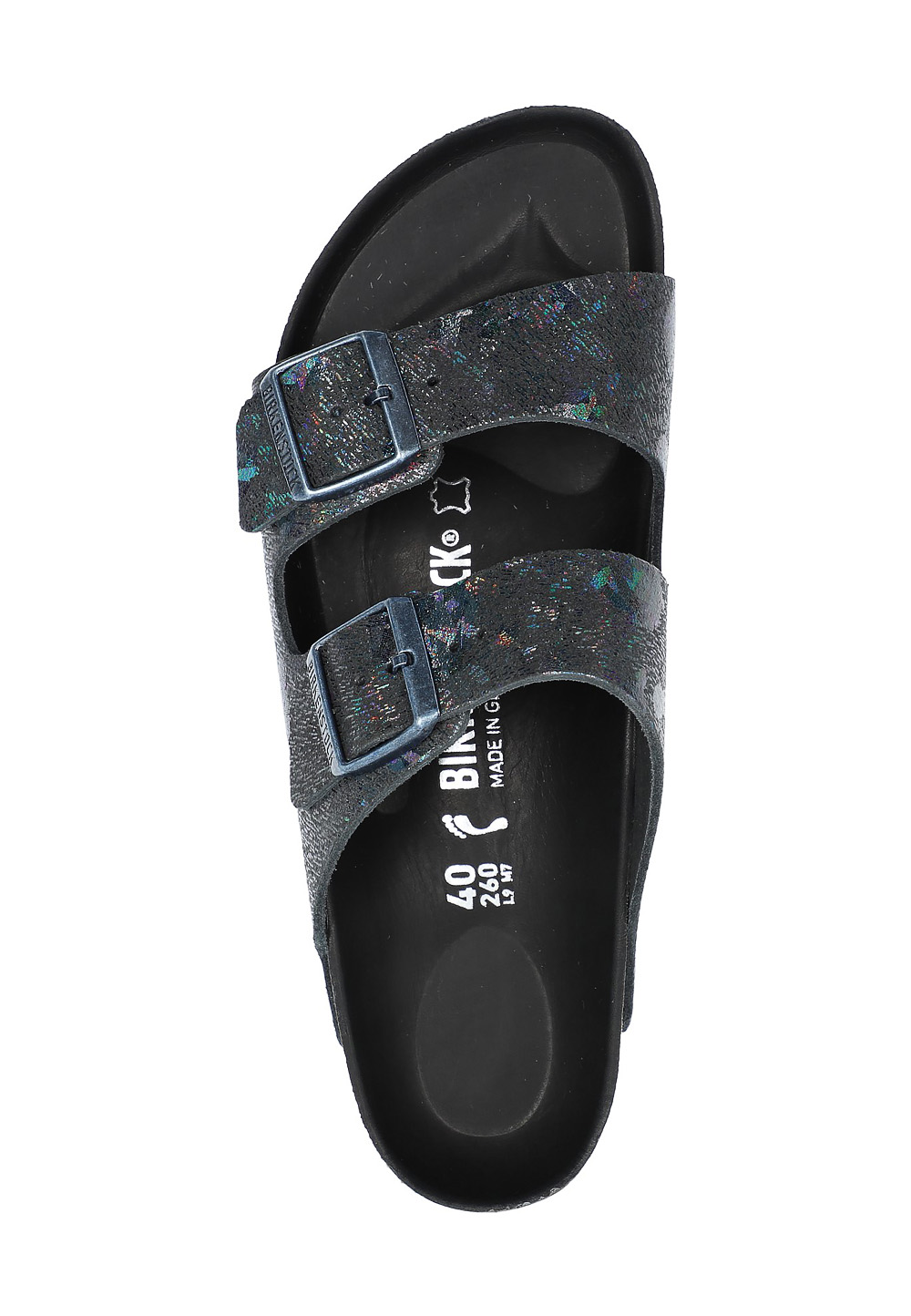 Sandalo Birkenstock da donna nero Arizona