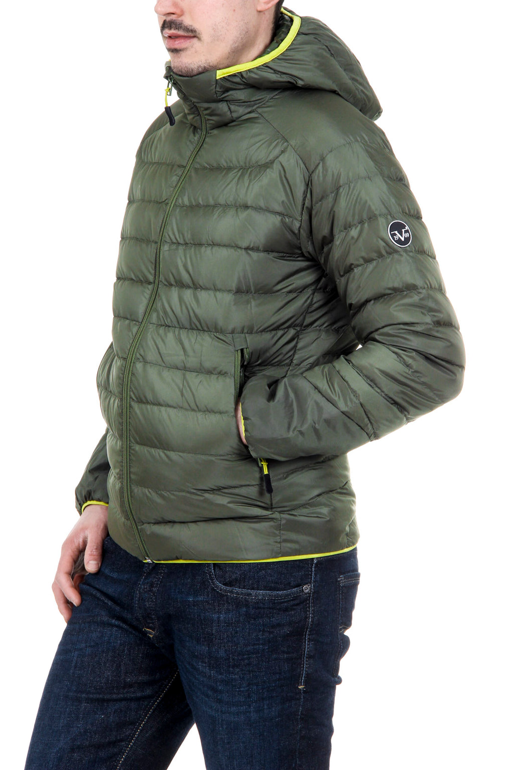 Piumino da uomo V 1969 Italia ARTICO VERDE ARMY