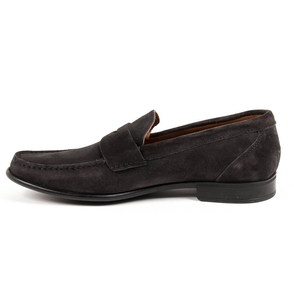 V 1969 Italia Mocassino da uomo grigio scuro LEONARDO