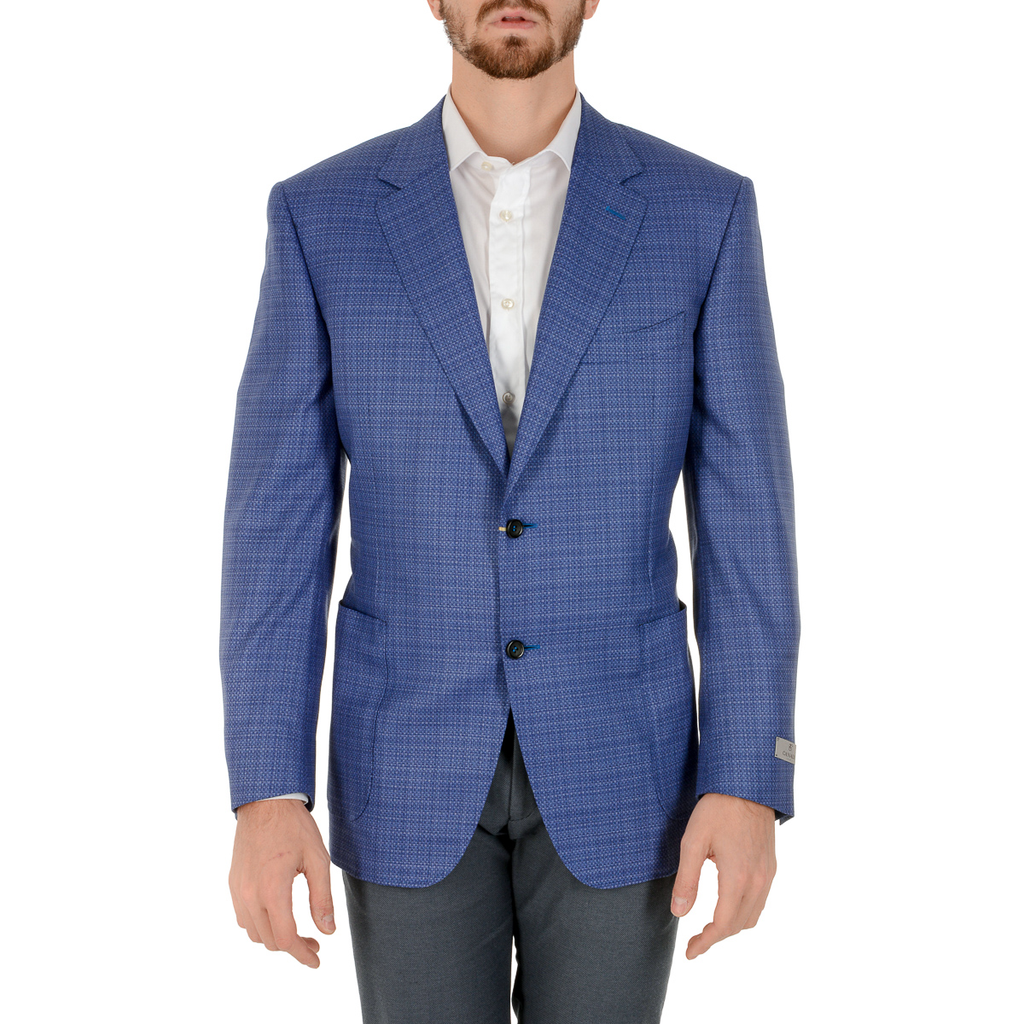 Giacca uomo Canali maniche lunghe blu