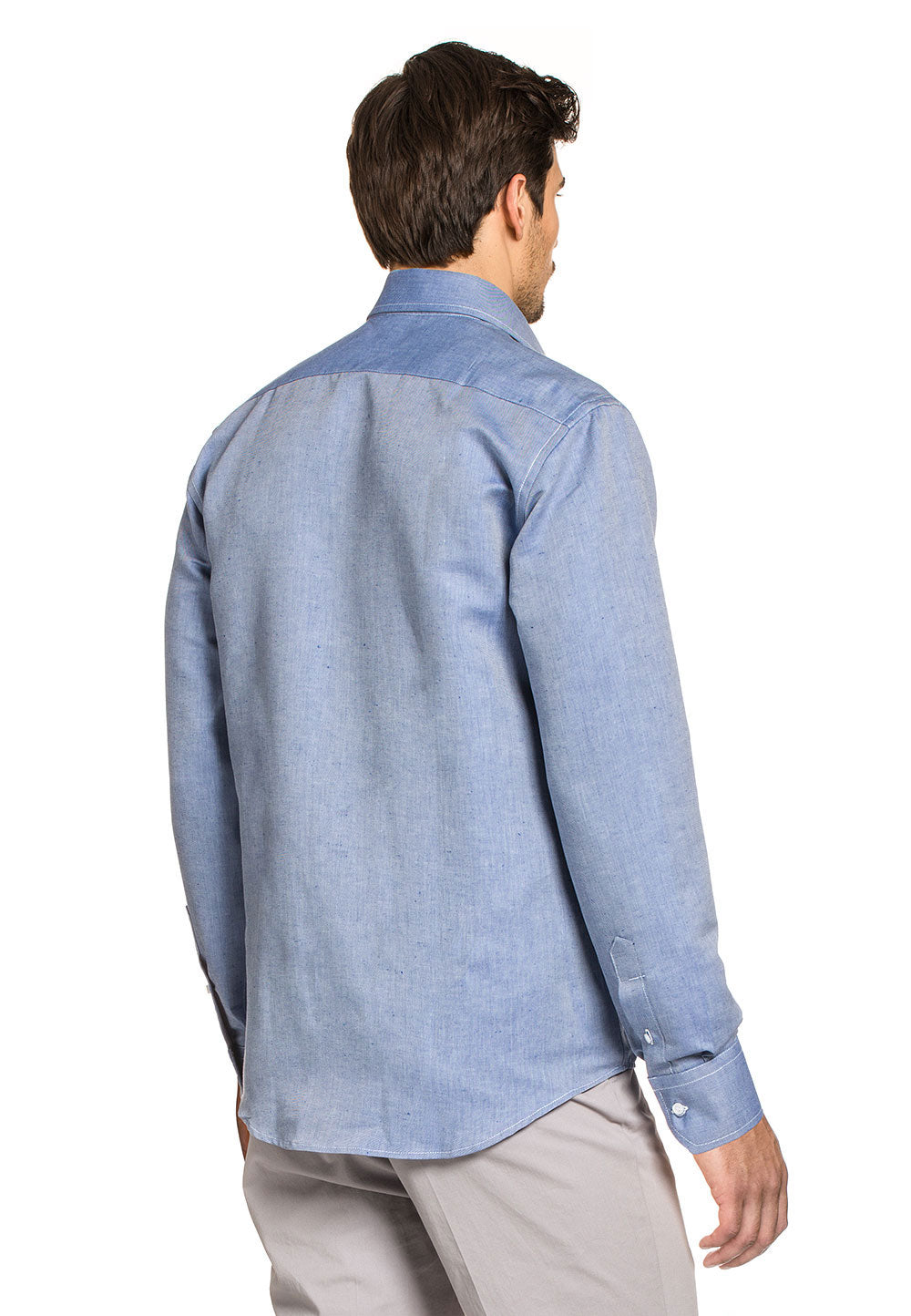 V 1969 Italia Camicia Uomo Modern Classic Fit 377 ART. 01
