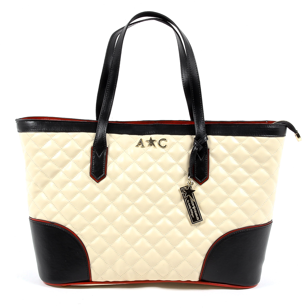 Borsa a mano da donna Andrew Charles Beige LILLI