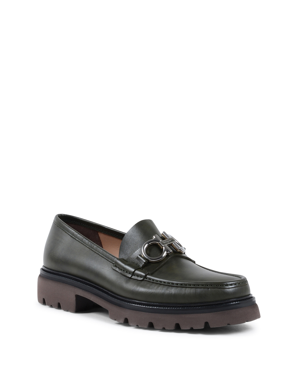 Salvatore Ferragamo Mocassini da uomo verdi BLEECKER