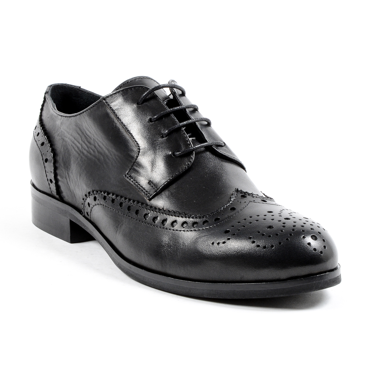 V 1969 Italia Scarpa Brogue da Donna Nera SULLY
