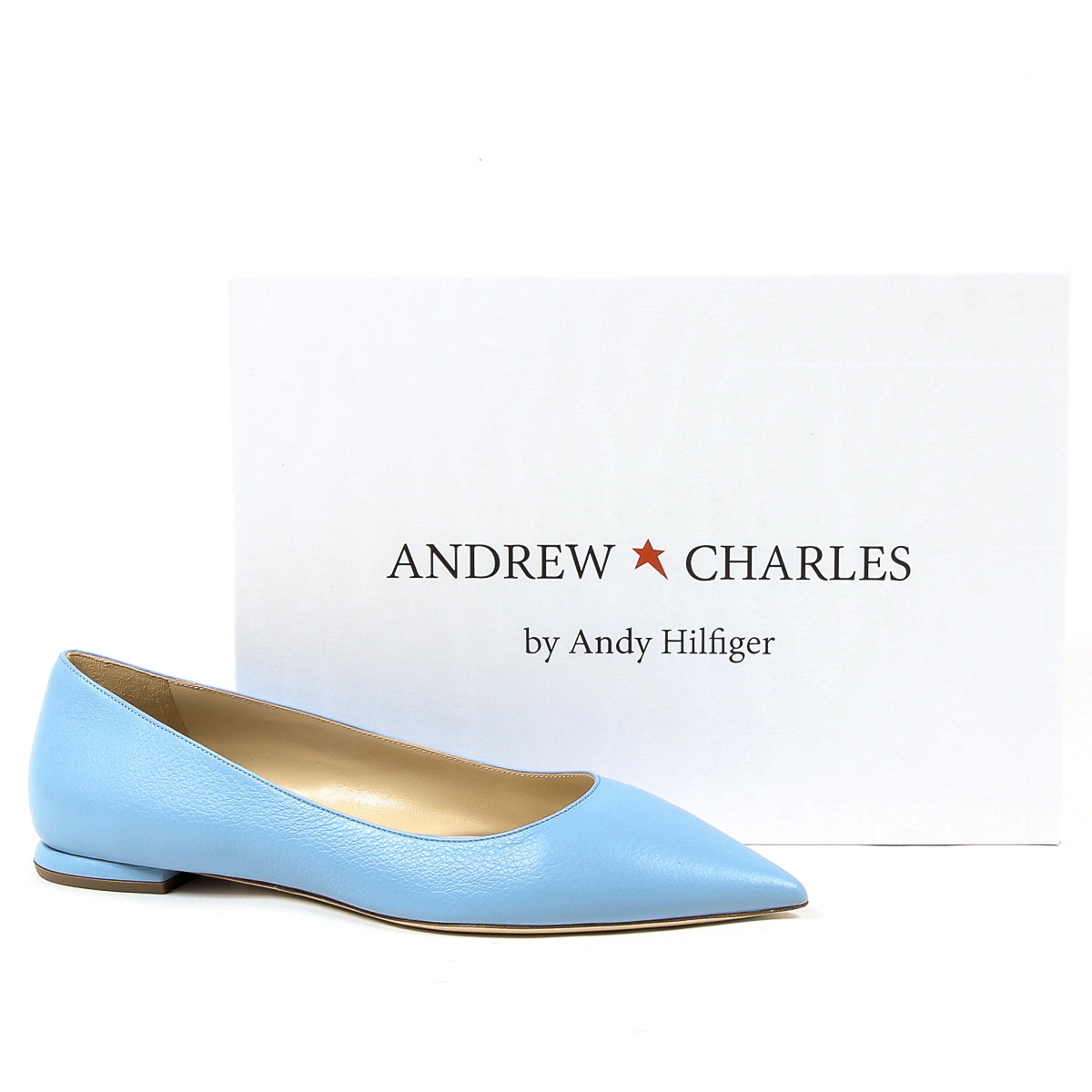 Andrew Charles Ballerina da donna blu chiaro SONIA