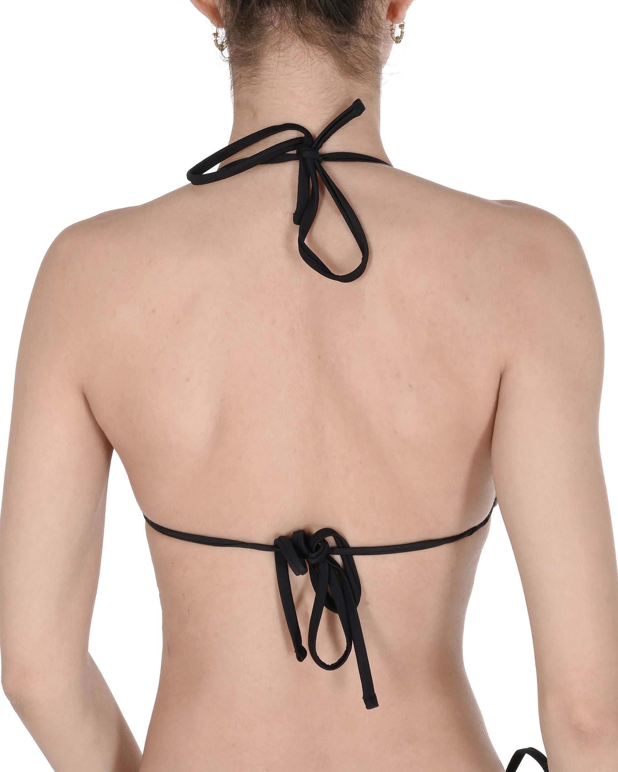19V69 Italia Slip da bagno da donna VSC1WBT06 NERO BIANCO