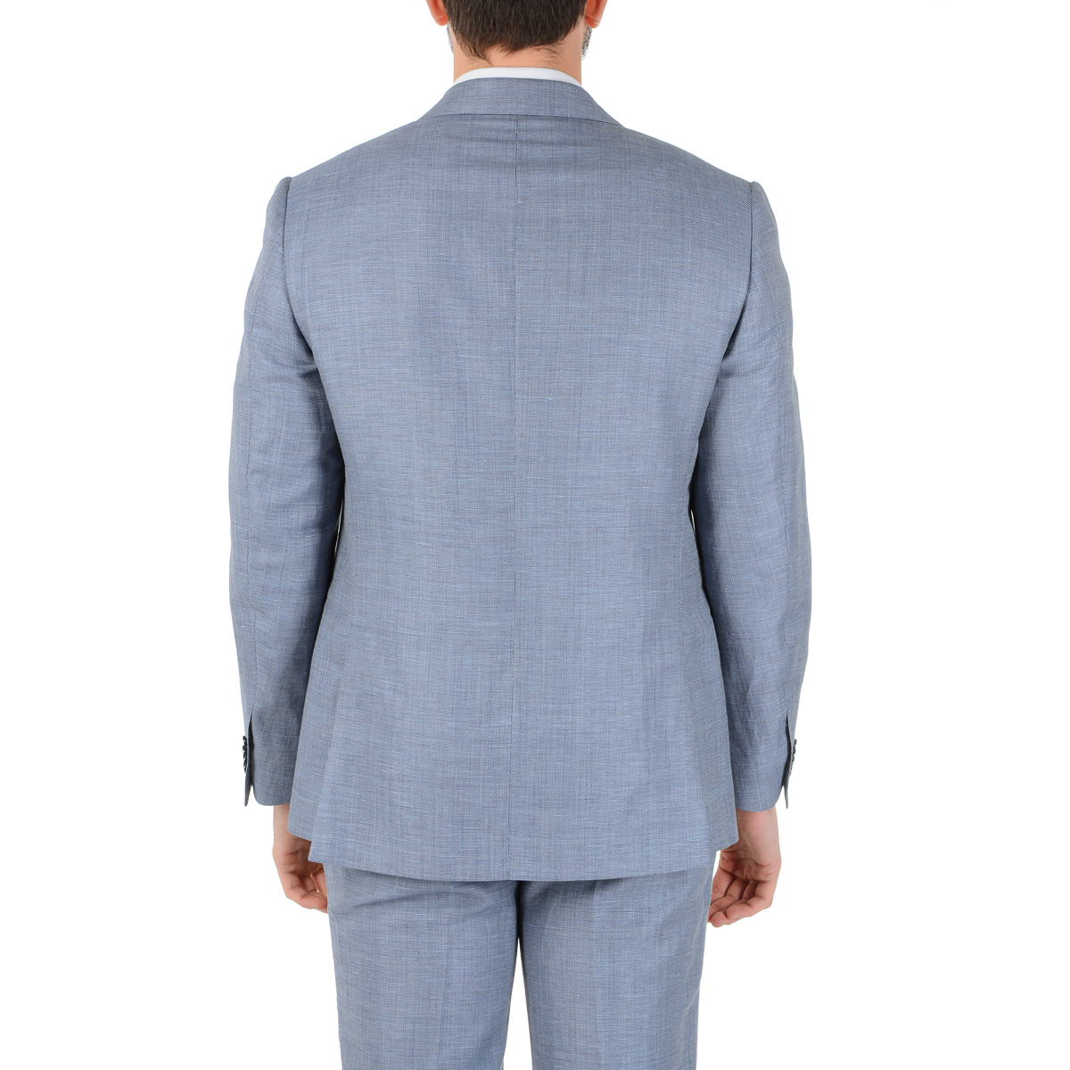Abito uomo Corneliani maniche lunghe azzurro