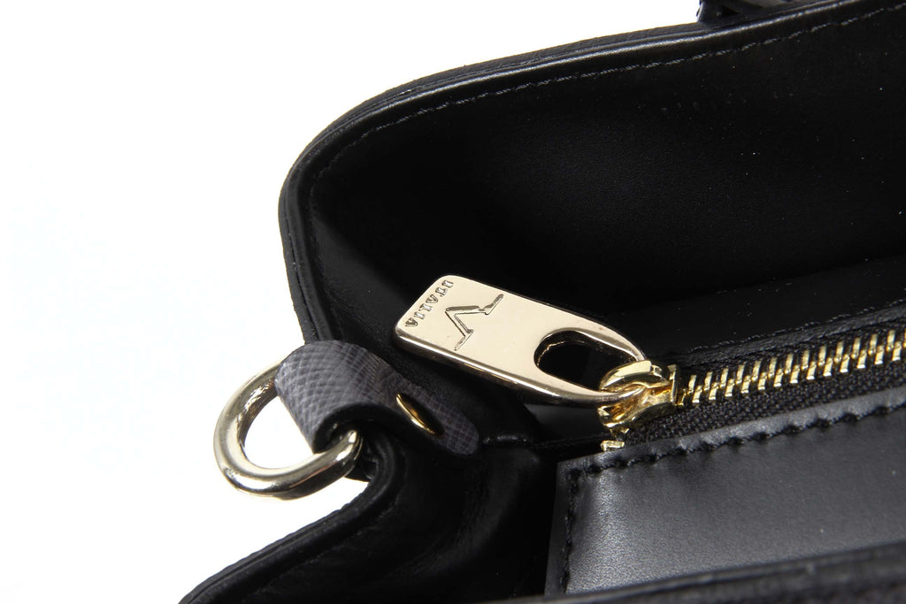 Borsa Donna V 1969 Italia H491-52 RUGA-ARUBA NERO-GRIGIO