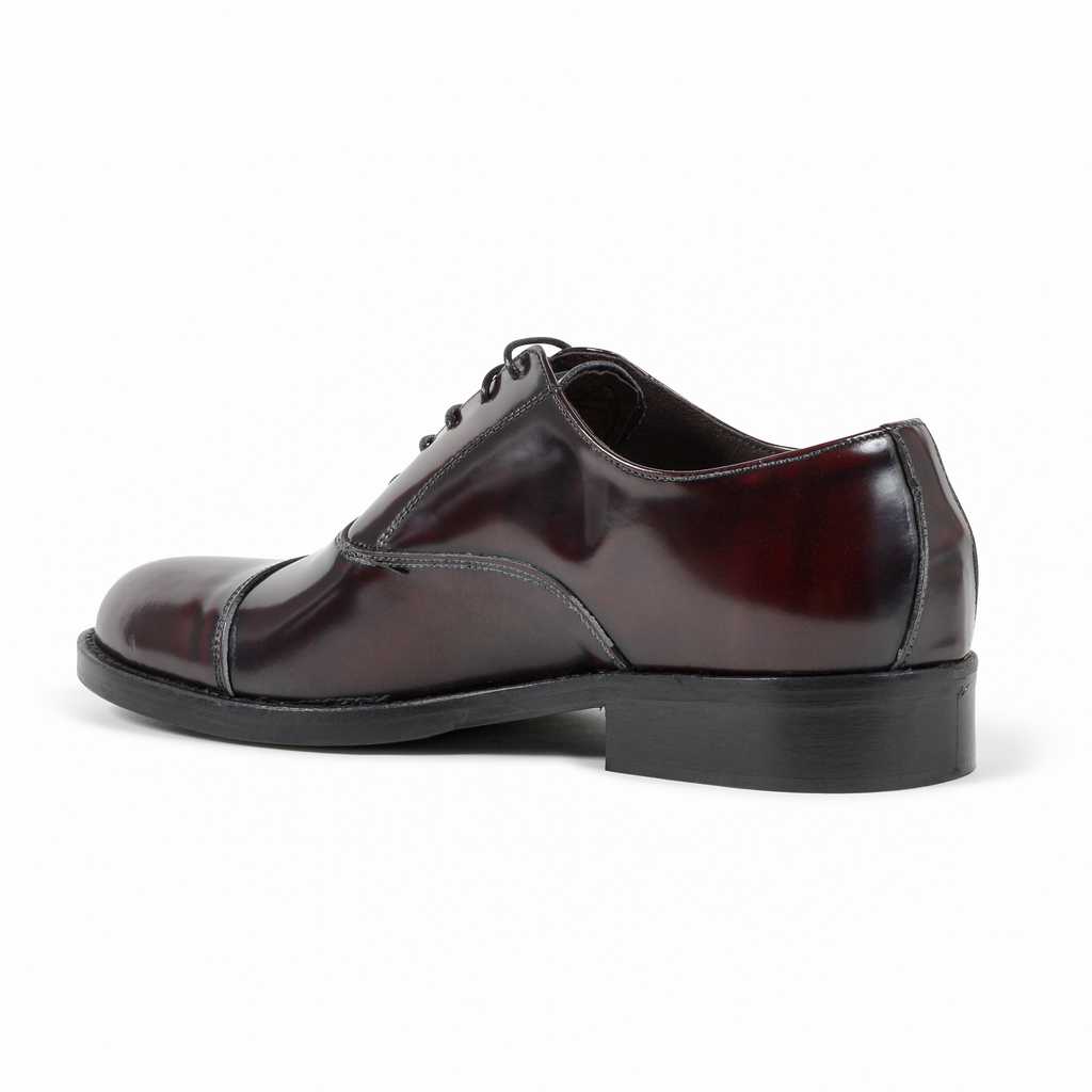 19V69 Italia Mens Classic Shoe Bordeaux 913L MP ABRASIVATO BORDEAUX