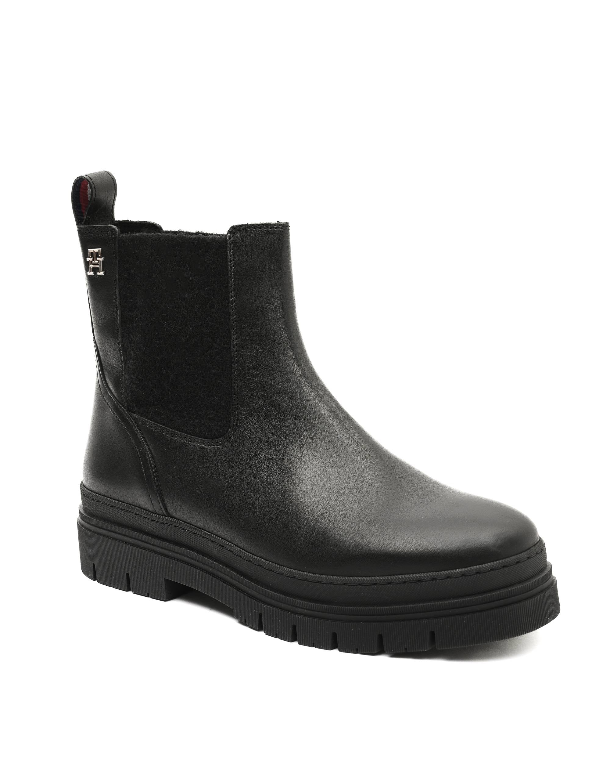 Stivali da donna Tommy Hilfiger FW0FW08448BDS