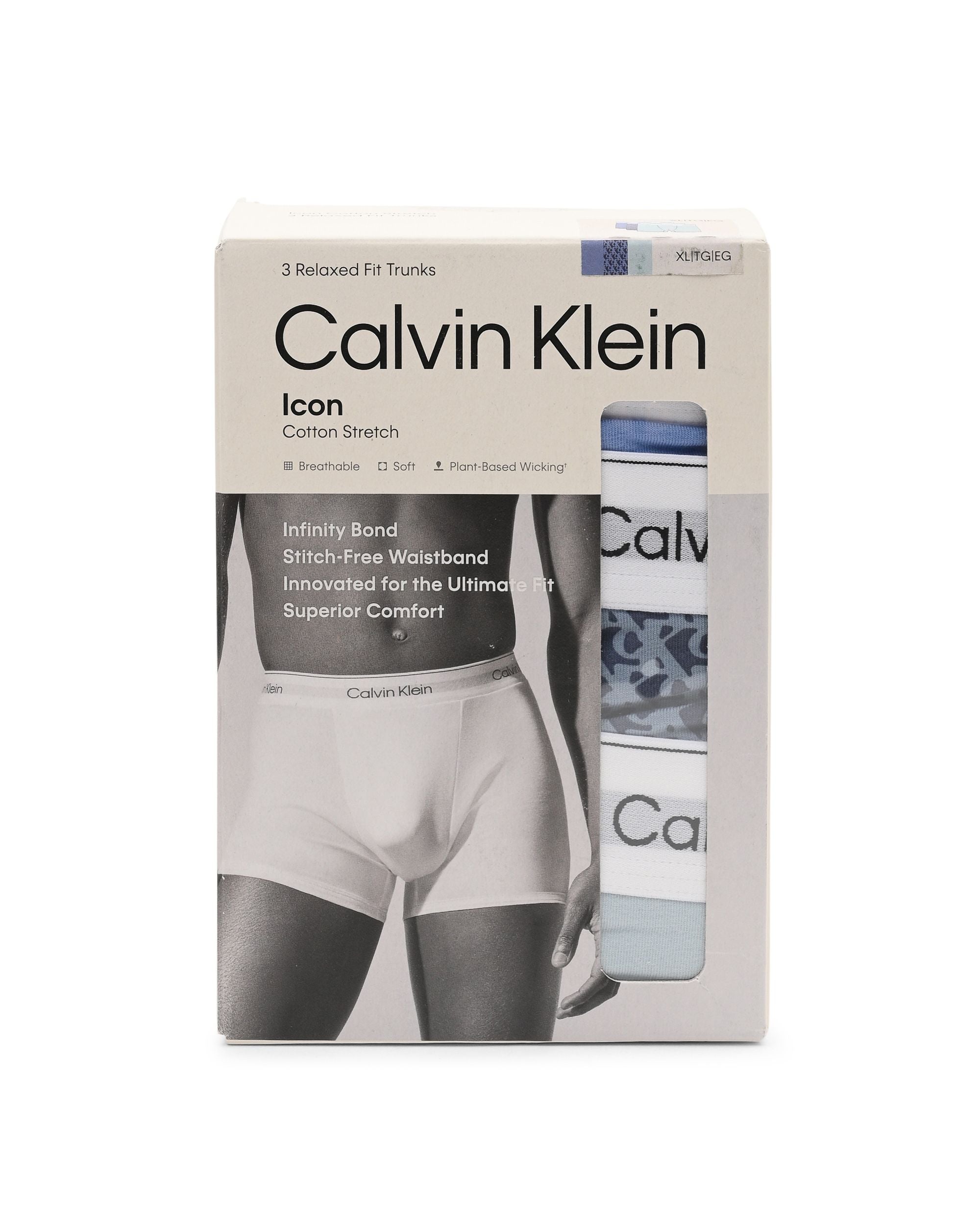 Calvin Klein Mens Trunk LV00NB4286VWS