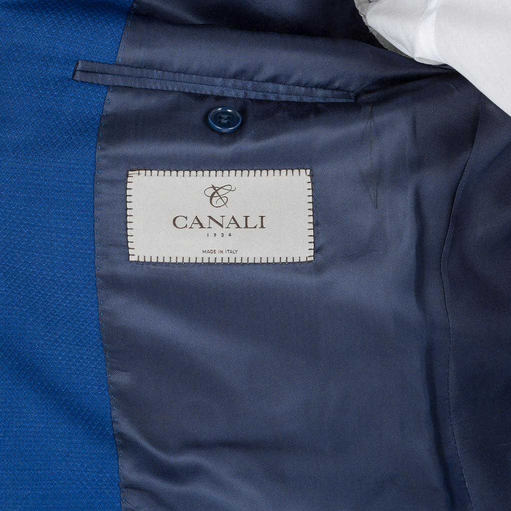 Abito da uomo Canali maniche lunghe blu