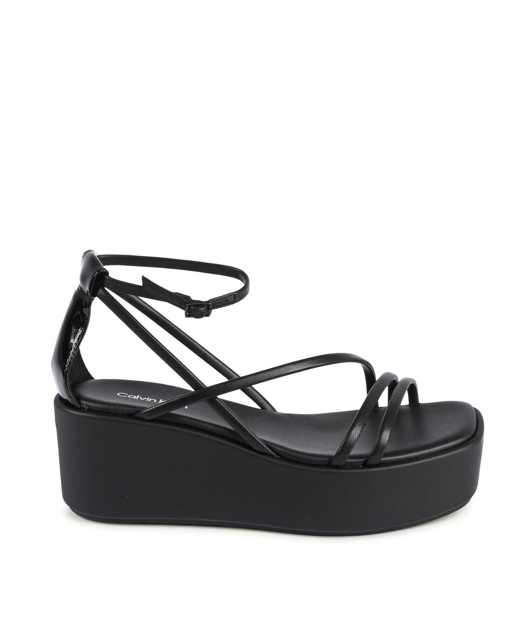 Calvin Klein Zeppa da donna nera HW0HW01949BEH