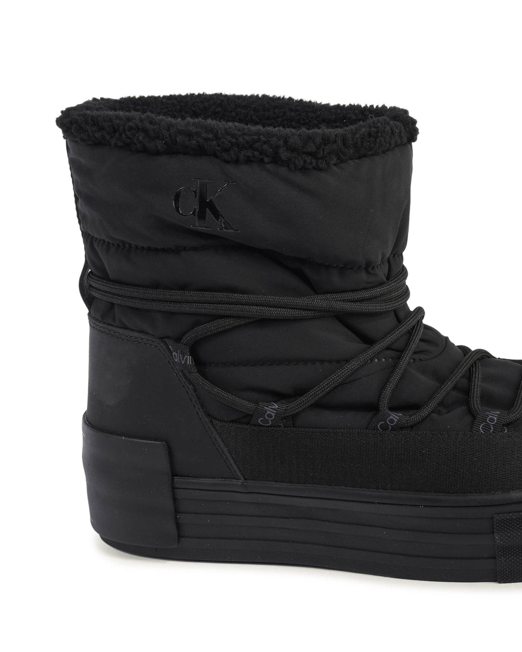 Calvin Klein Donna Stivaletto corto NERO YW0YW011810GT