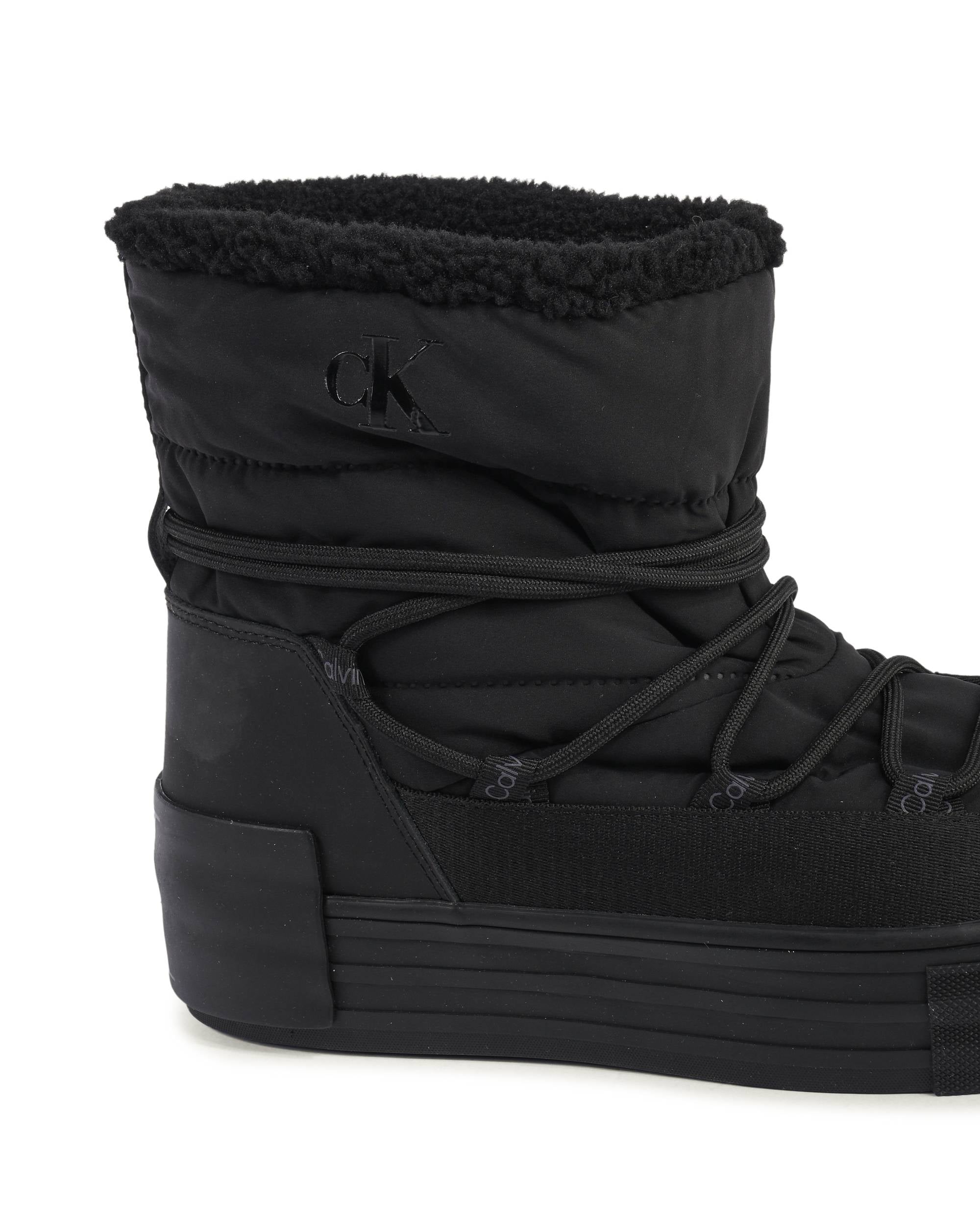 Calvin Klein Donna Stivaletto corto NERO YW0YW011810GT