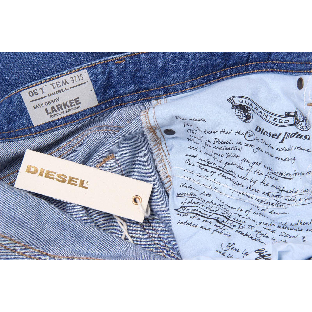 Diesel Jeans Uomo LARKEE 0830Y L.30