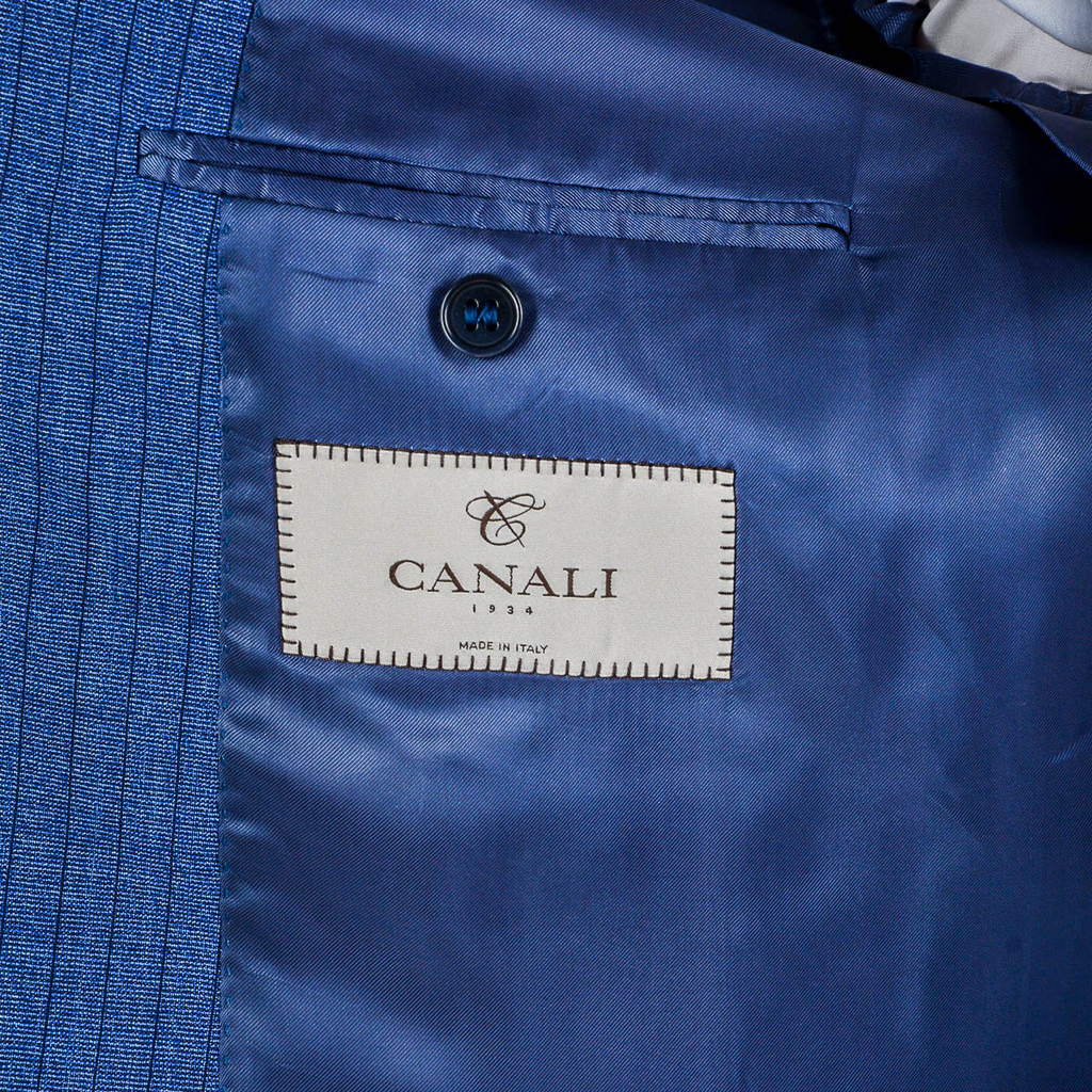 Abito da uomo Canali maniche lunghe blu
