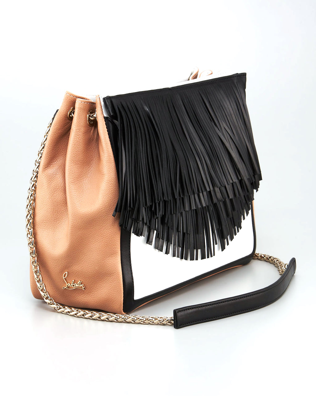 Borsa da donna Christian Louboutin Artemis Tote Fringe