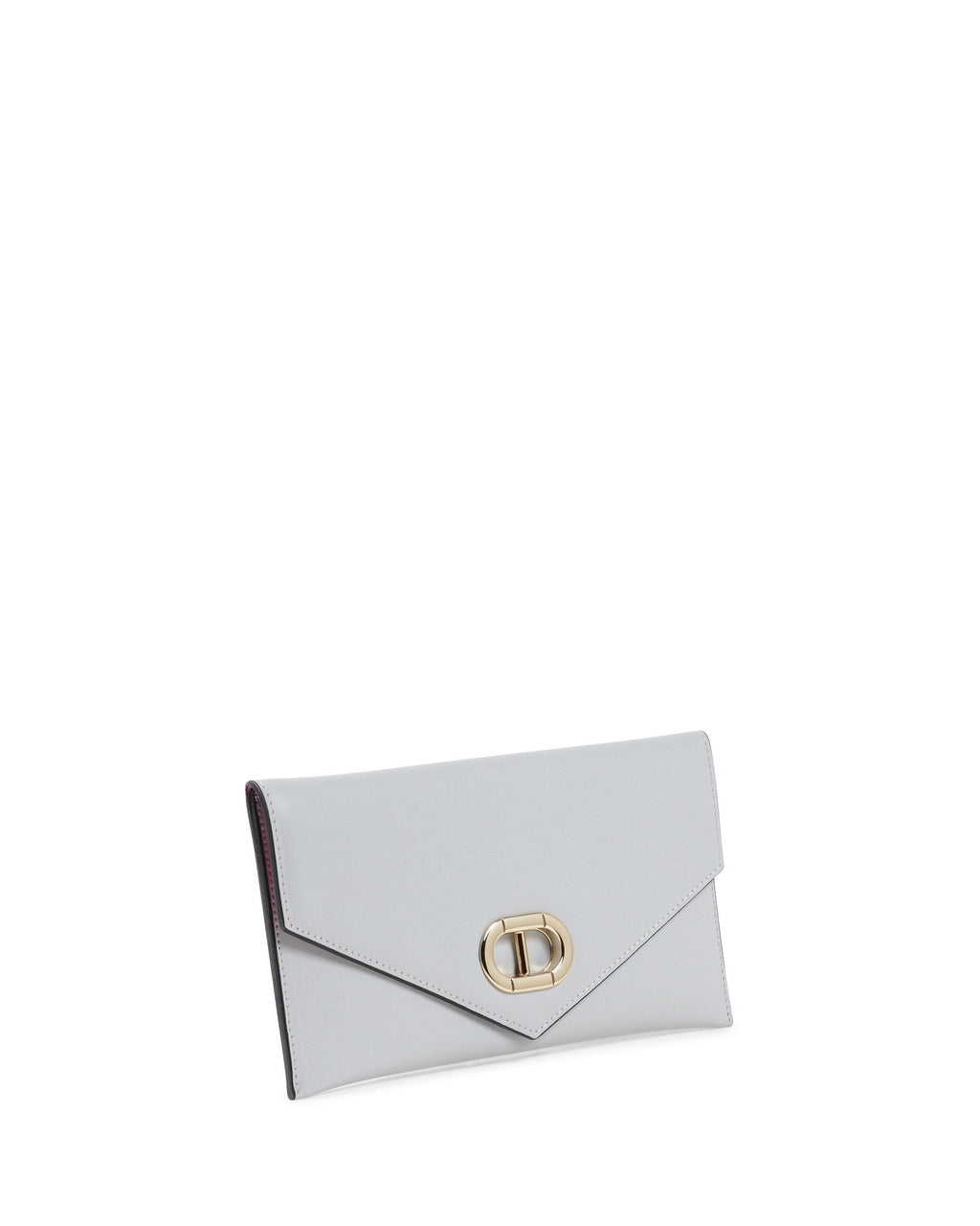 Pochette in pelle a busta - Grigio