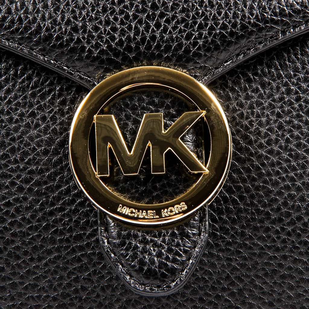 Borsa a mano da donna Michael Kors VANNA 35T7GV3S3L NERA