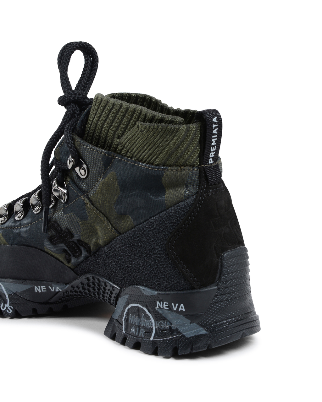 Premiata Sneaker da trekking da donna verde militare LOUTRECK 124