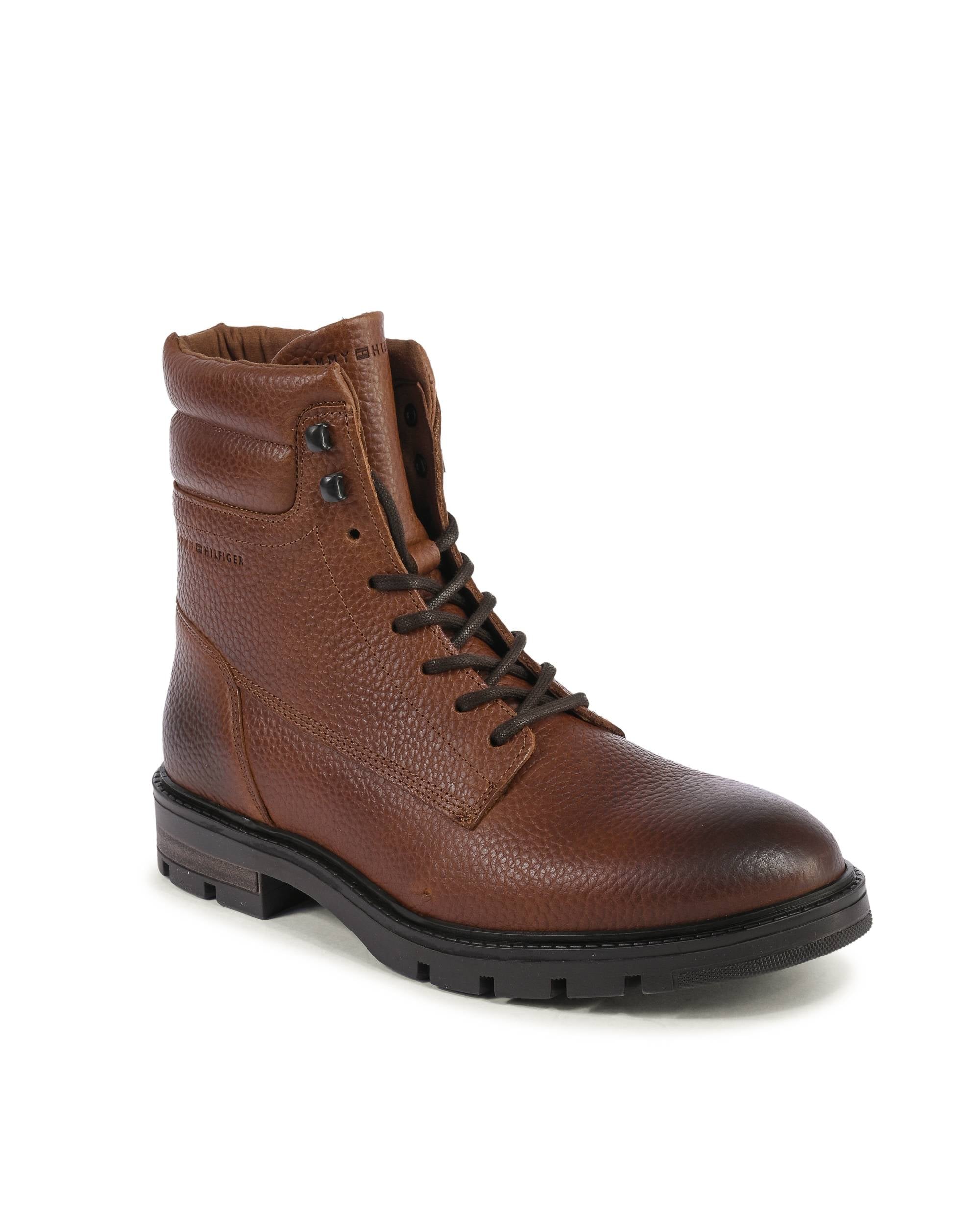 Tommy Hilfiger Uomo Stivali MARRONE FM0FM04802GVI