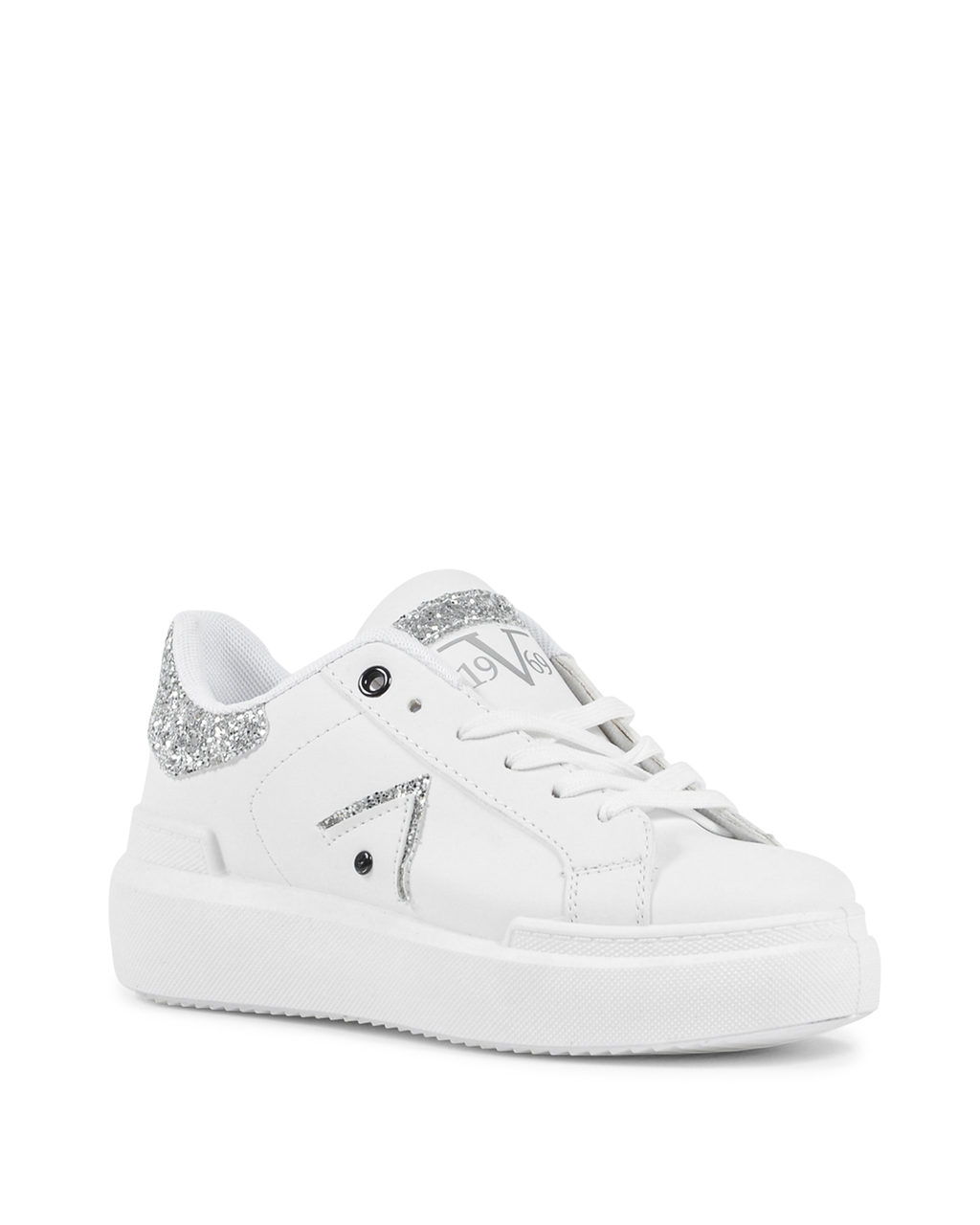 19V69 Italia Womens Sneaker V813 BIANCO ARGENTO