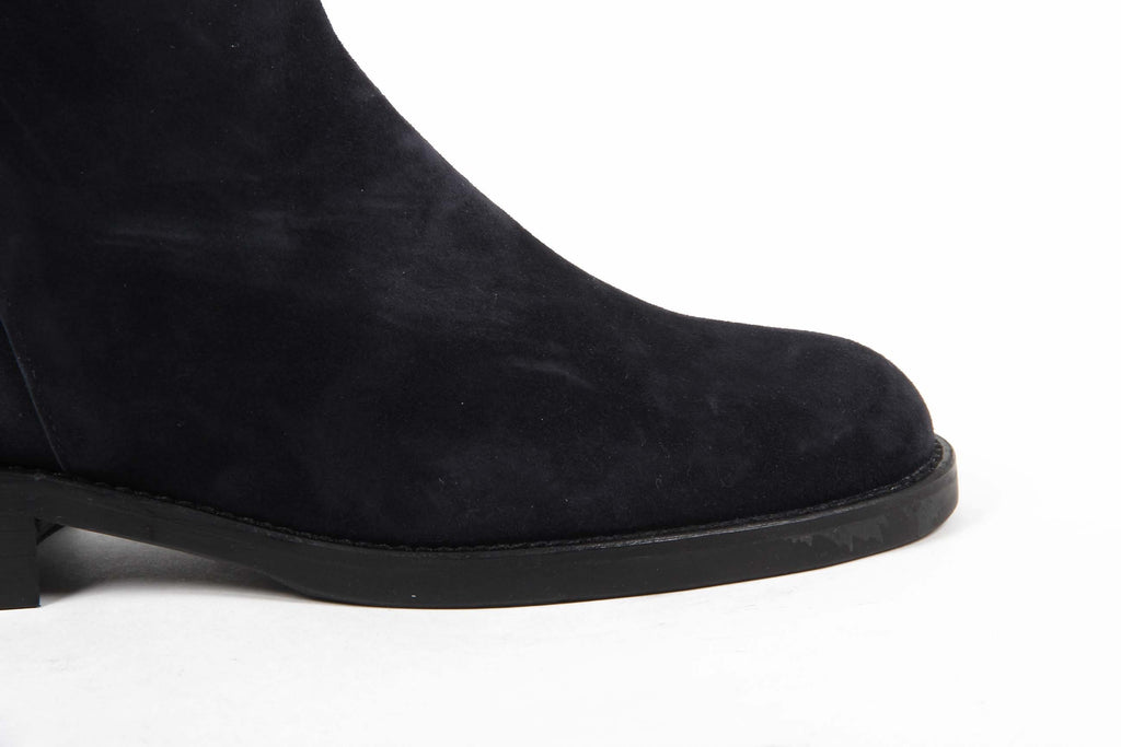 Stivaletto Donna V 1969 Italia C13 CAMOSCIO BLU