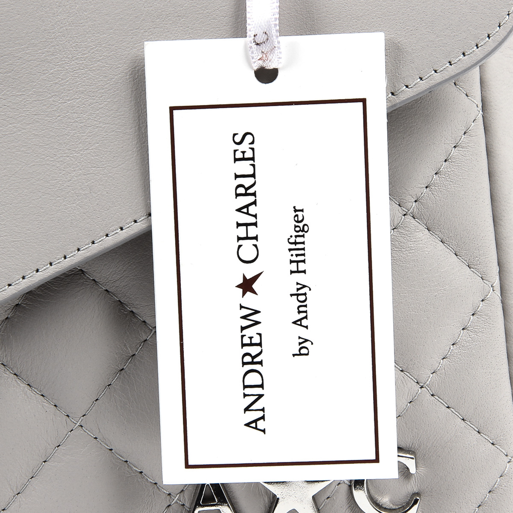 Borsa a mano da donna Andrew Charles grigia AZALEA