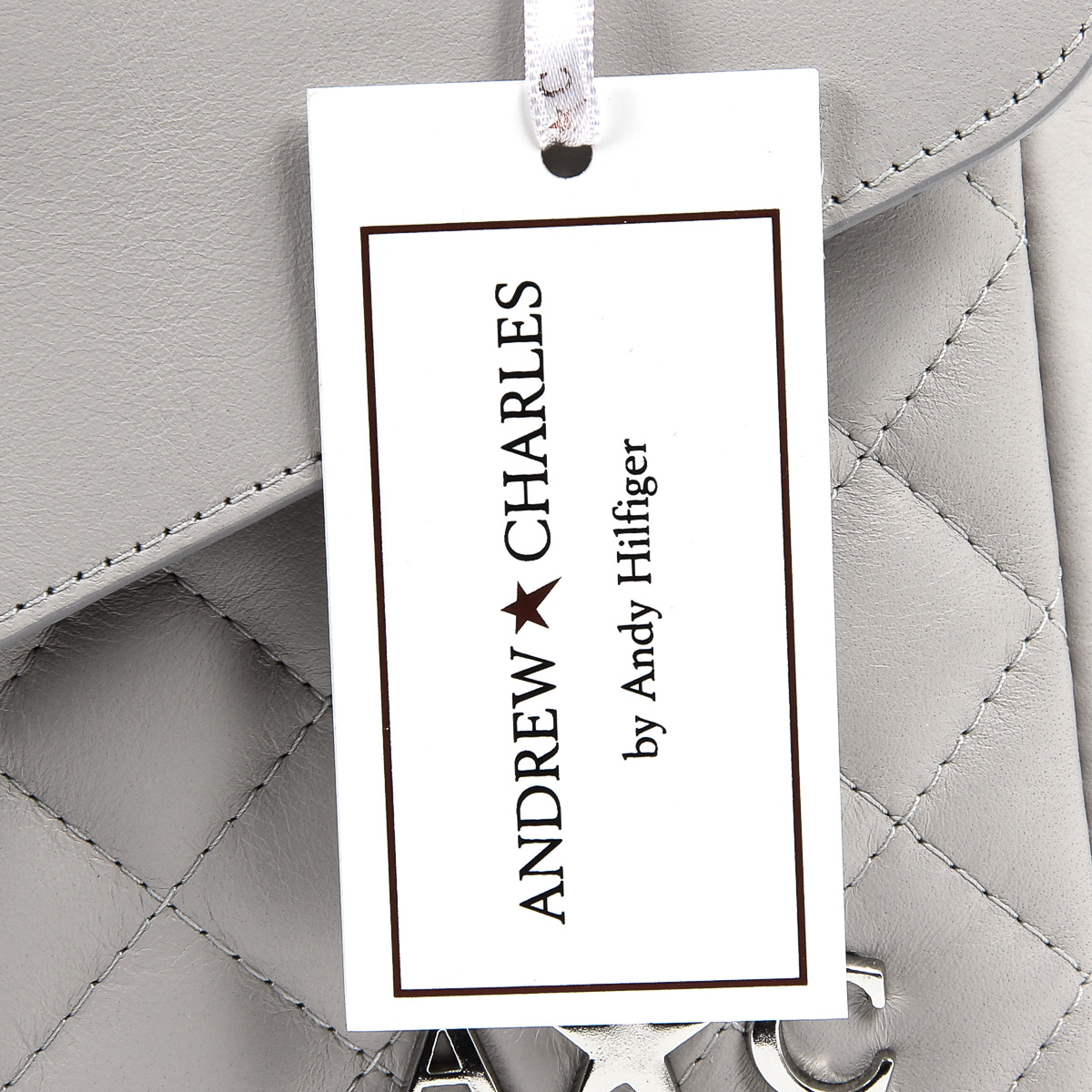 Borsa a mano da donna Andrew Charles grigia AZALEA