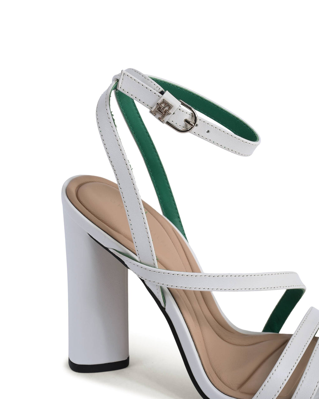 Sandalo da donna Tommy Hilfiger bianco FW0FW07752YBL