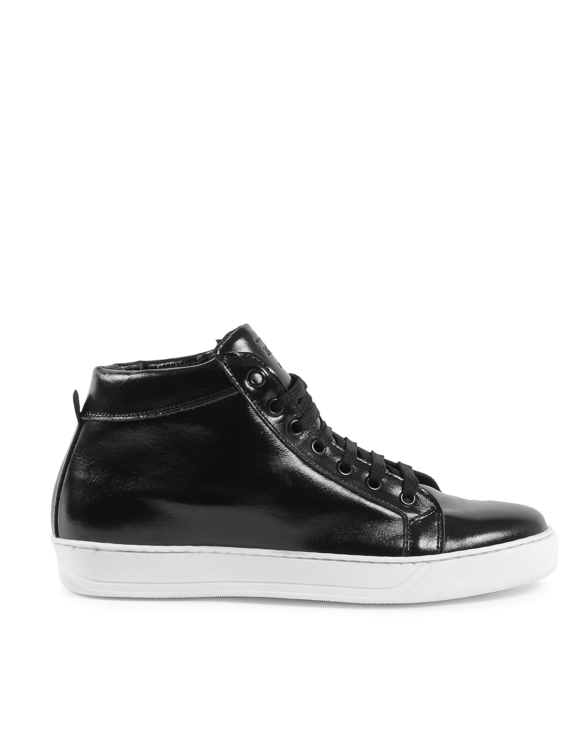 Sneaker Uomo 19V69 Italia Nero Bianco 2130 VITELLO NERO BIANCO