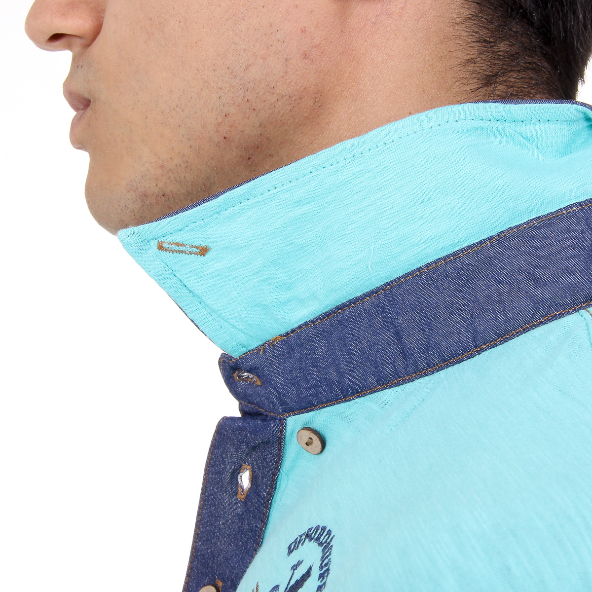 Polo da uomo a maniche corte Ufford & Suffolk Polo Club US007B MENTA