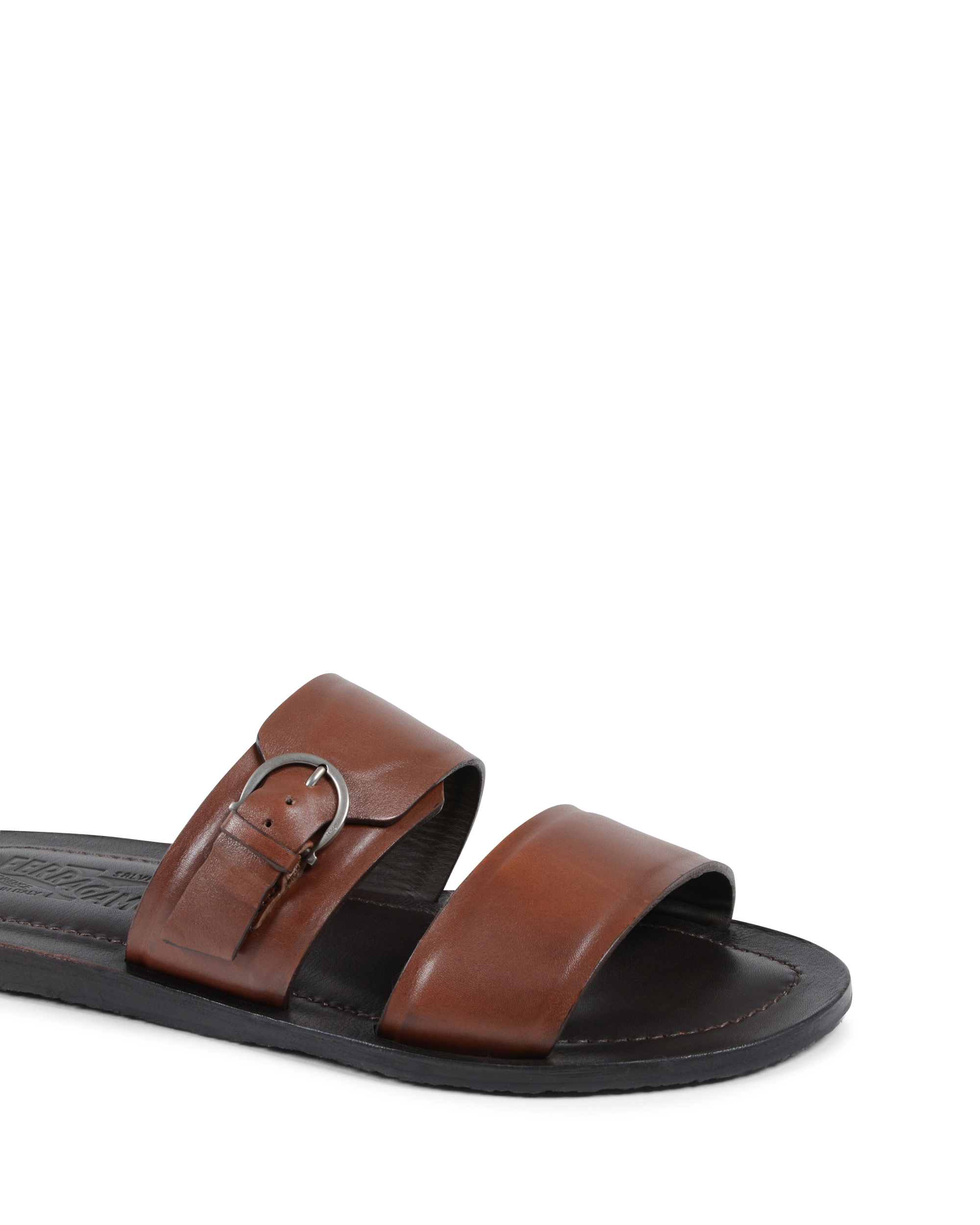 Pantofola Uomo Salvatore Ferragamo Marrone FILICUDI