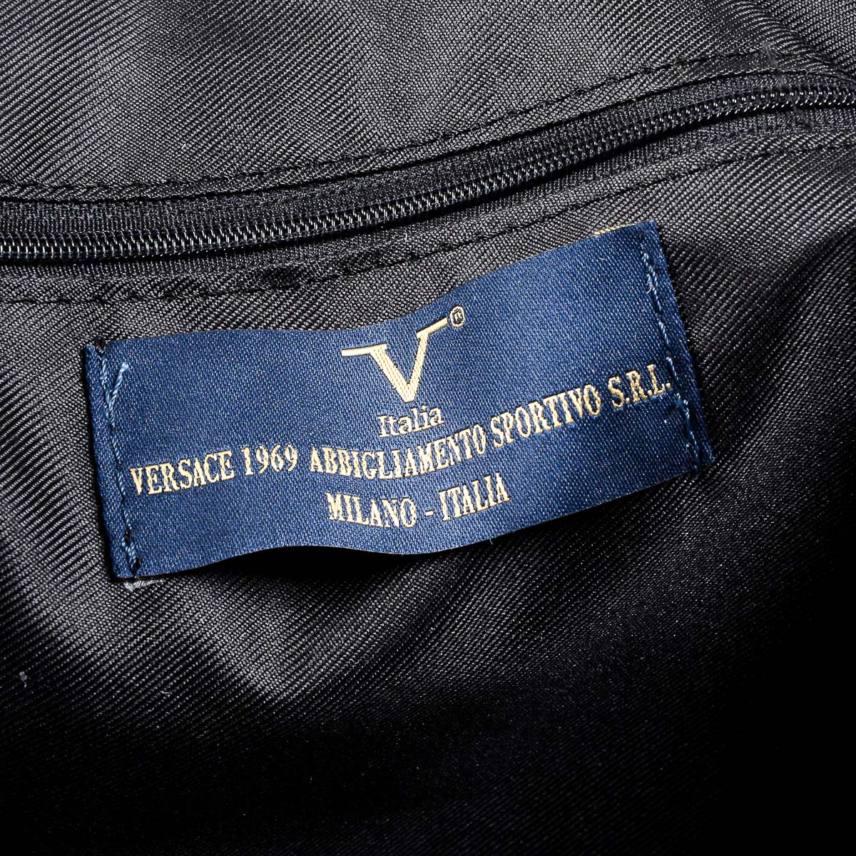 V 1969 Italia Borsa sportiva da uomo nera KIEV