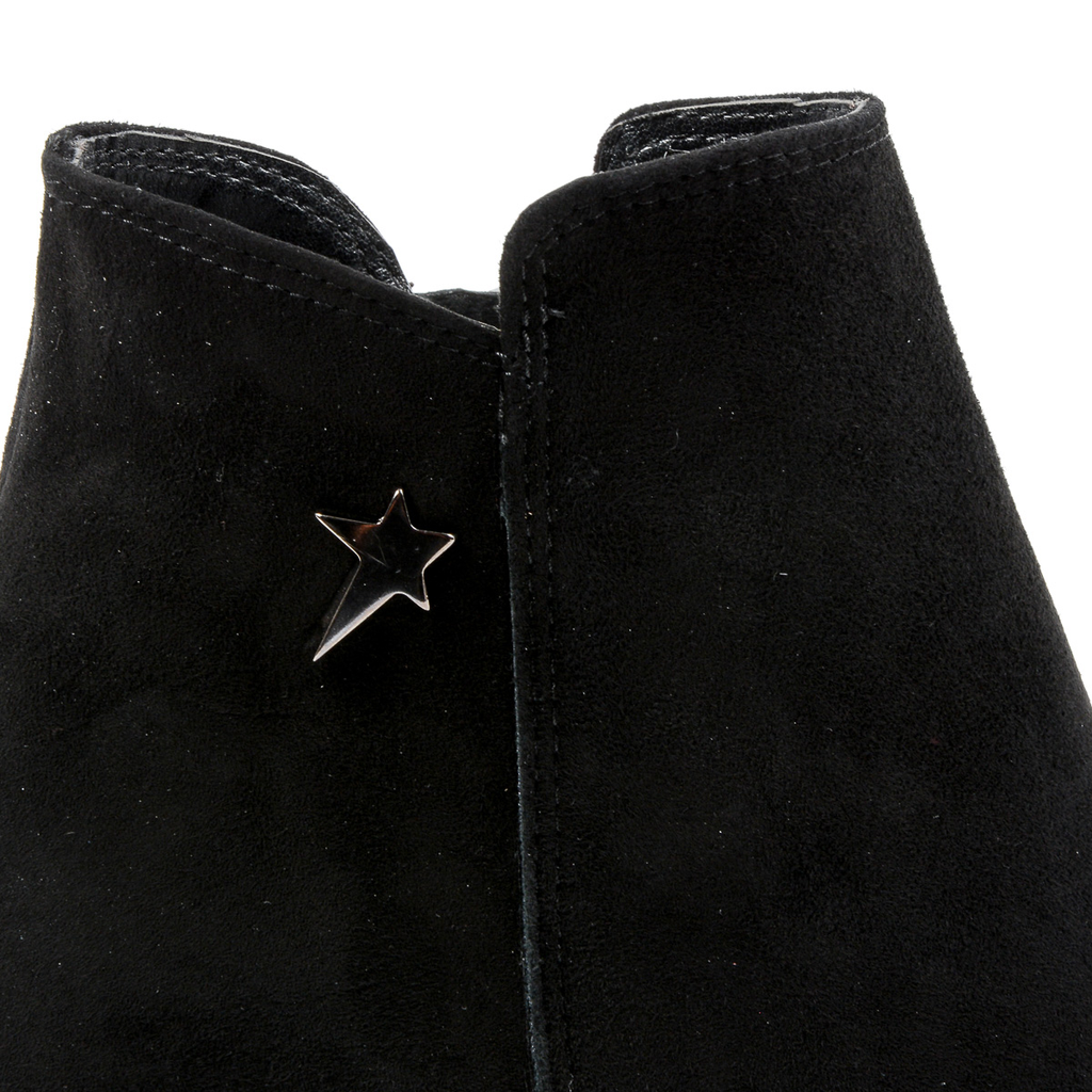 Stivaletti con tacco da donna Andrew Charles neri SHERYL