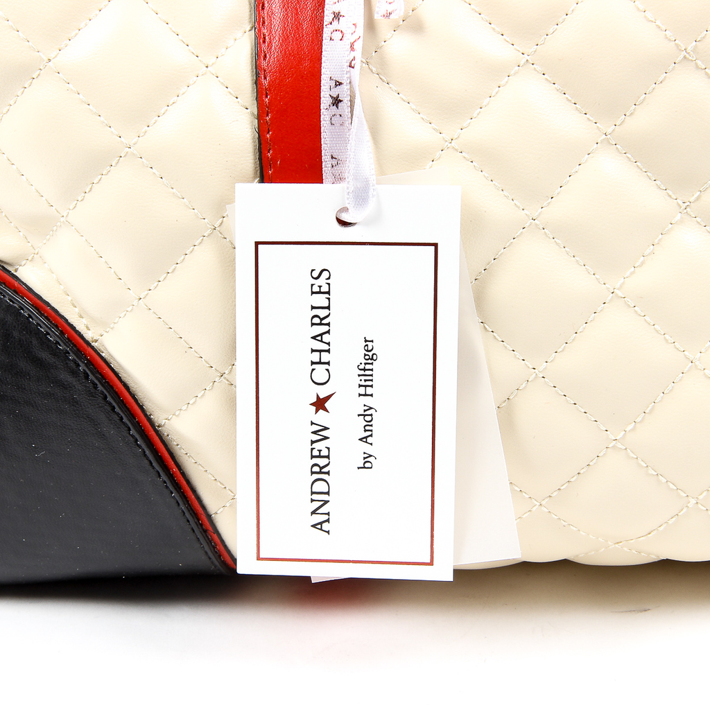 Borsa a mano da donna Andrew Charles Beige ABBIE