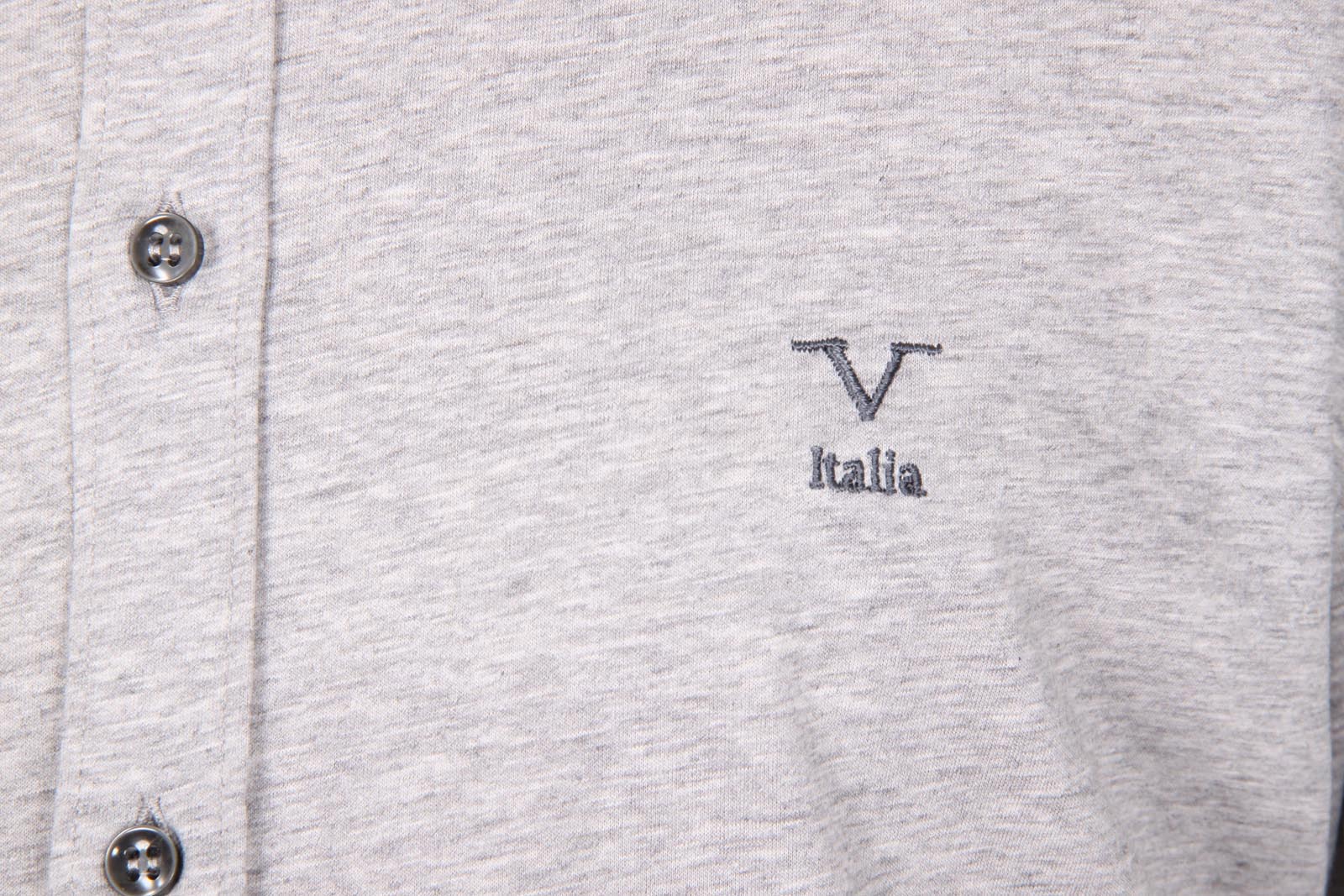 V 1969 Italia maglia da uomo a maniche lunghe Paris Jersey Grey Melange