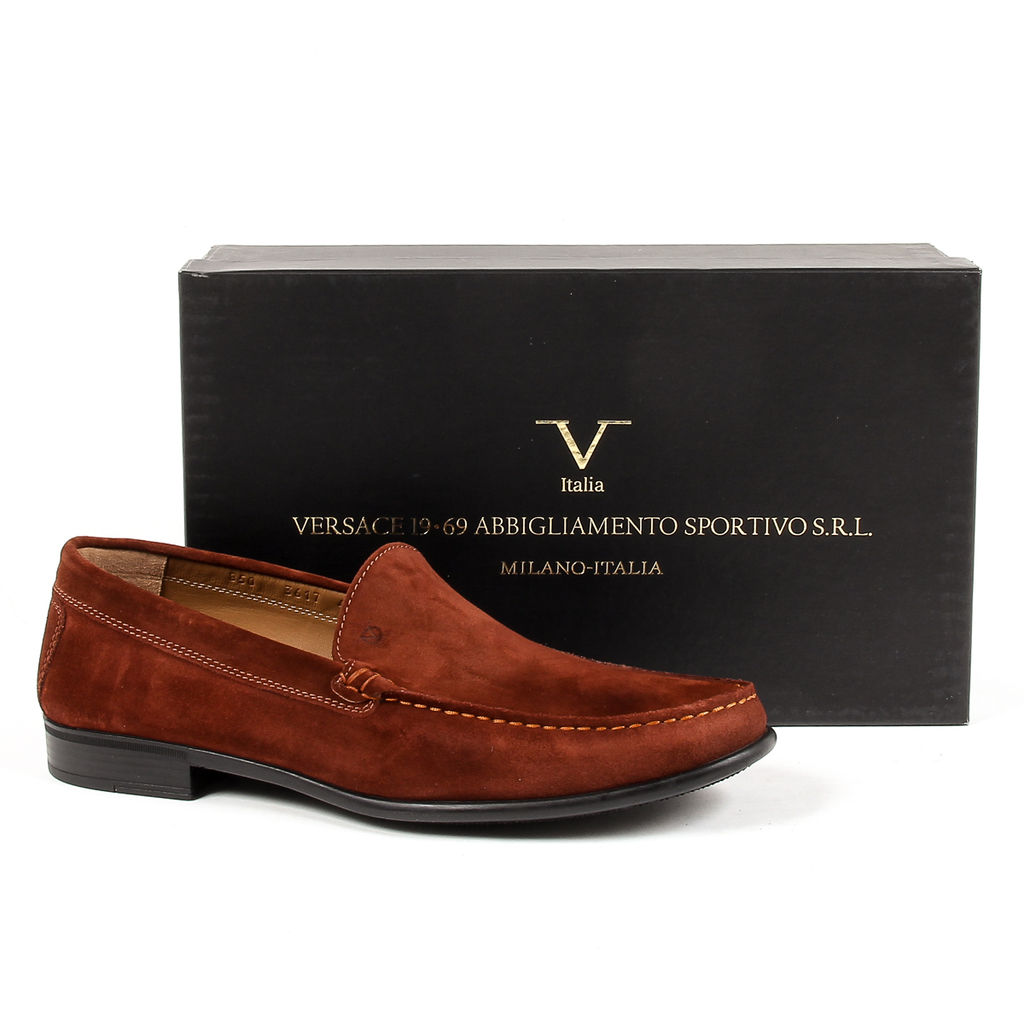 V 1969 Italia Mocassini da uomo marroni STEFAN